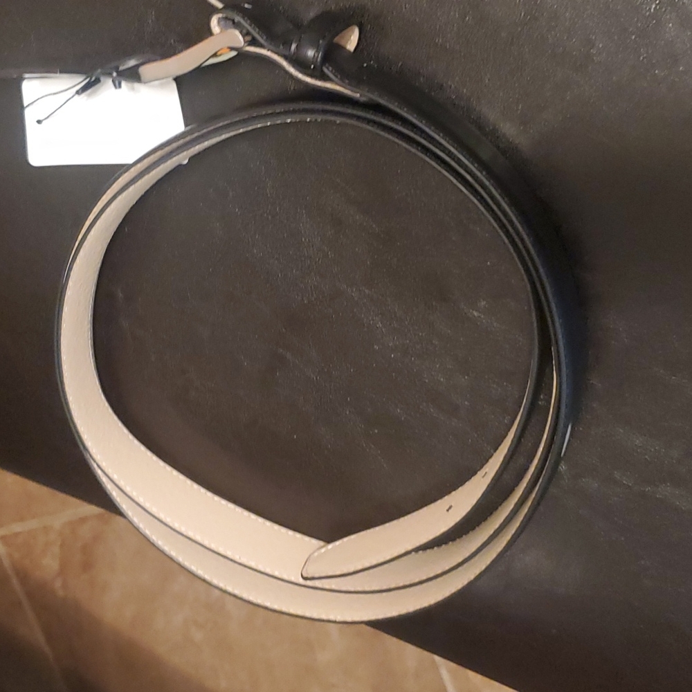 Men's Black Dress Belt
